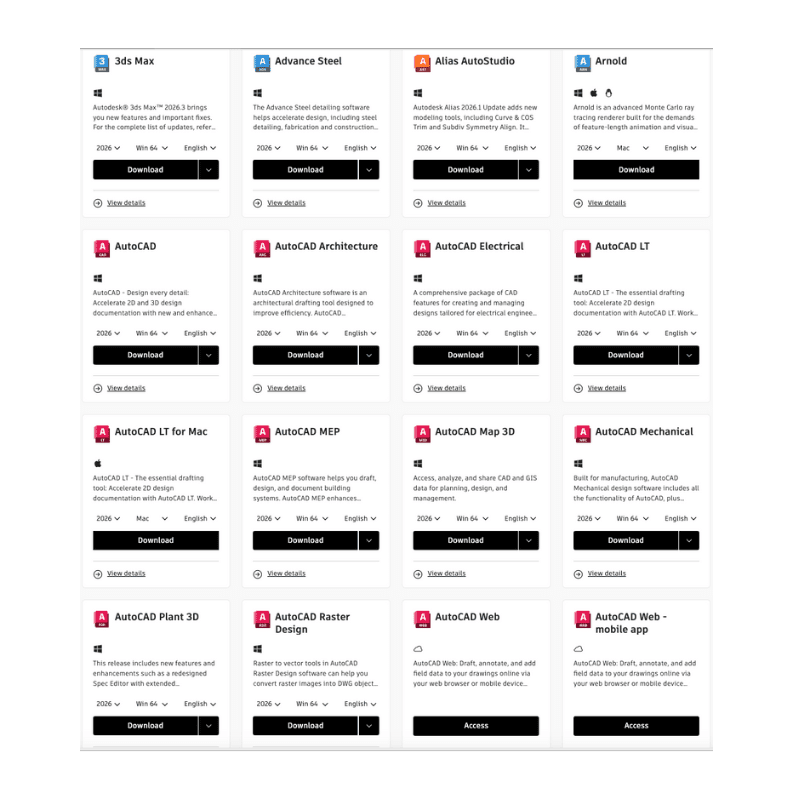 Autodesk Subscription – 43+ Products (1 Device, 1 Year) - Image 7