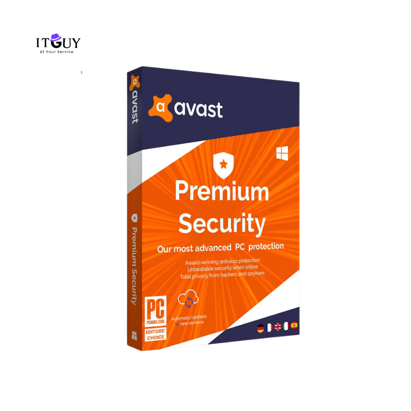 Avast Premium Security product box