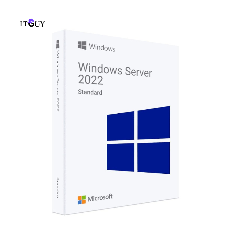 Windows Server 2022 Standard product box