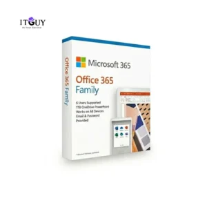 Microsoft 365 Family Premium Subscription | 6 Users | IT Guy