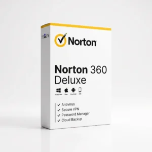 Norton 360 Deluxe product box