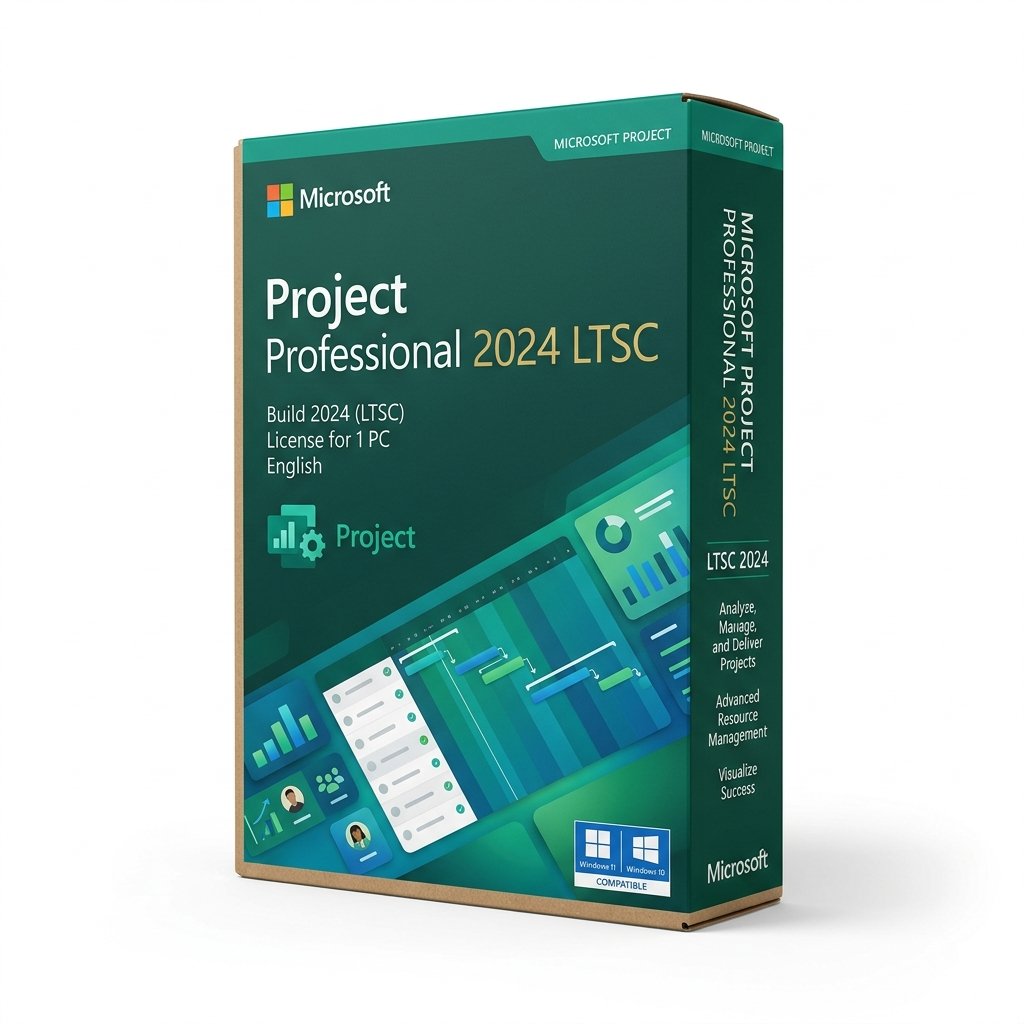 Microsoft Project Professional 2024 LTSC Key